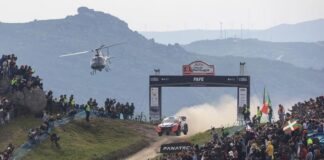 Ott Tänak ja Martin Järveoja Portugali Rallil 2025