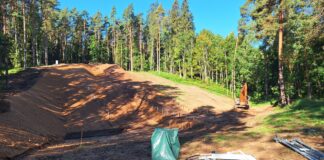 Elva suusahüppemäe remont edeneb