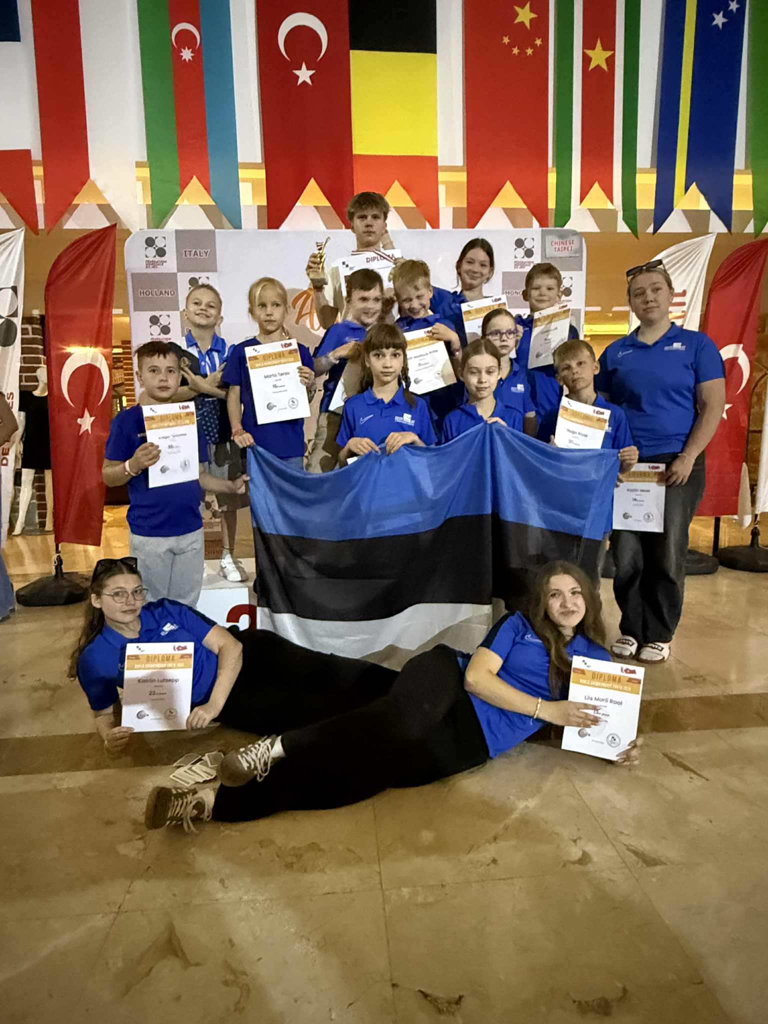 Noorte kabe MM Türgis Eesti võistkond