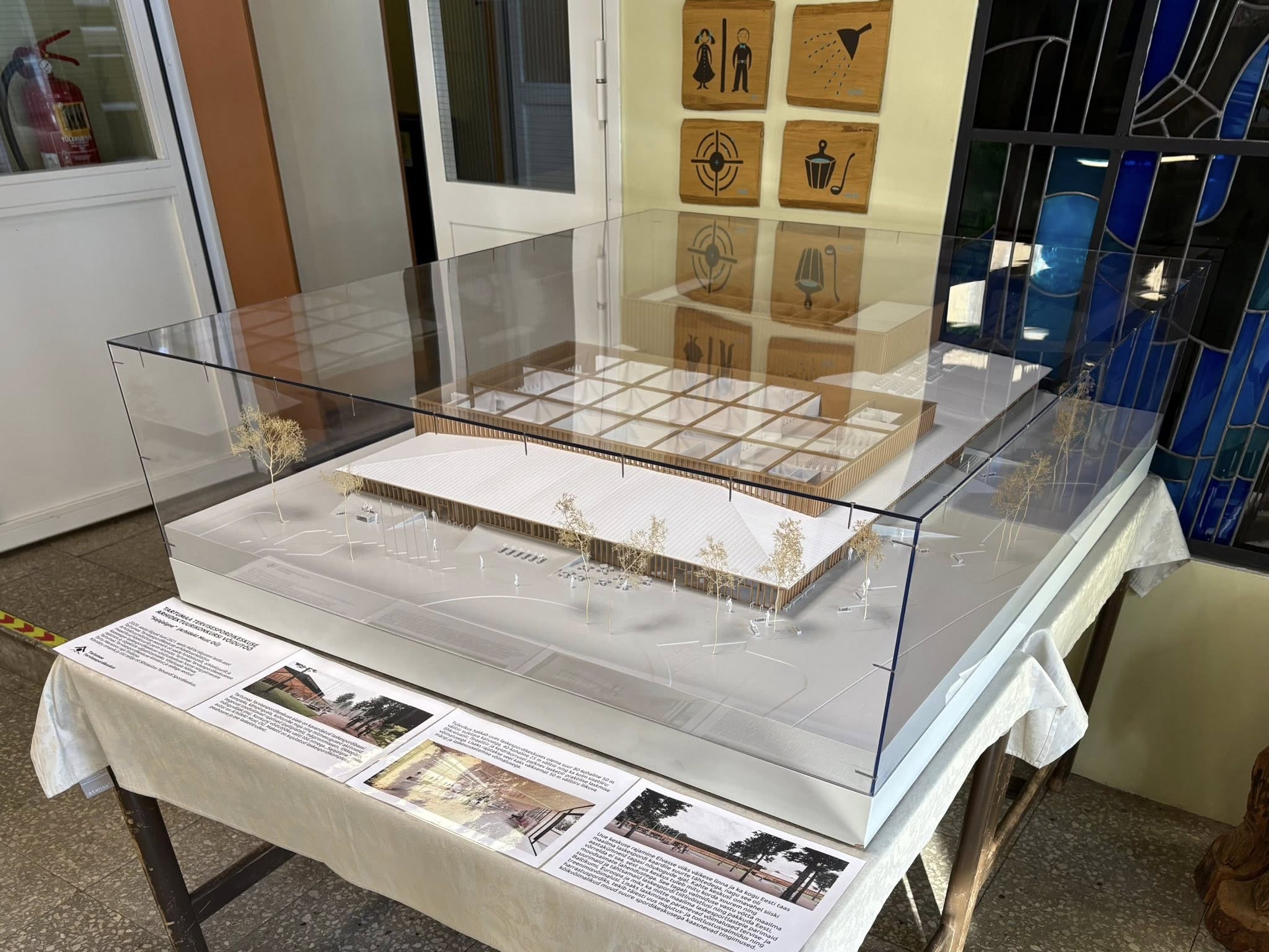 Tartumaa Tervisespordikeskuse kavand