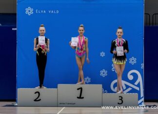Elva lahtised võistlused iluvõimlemises