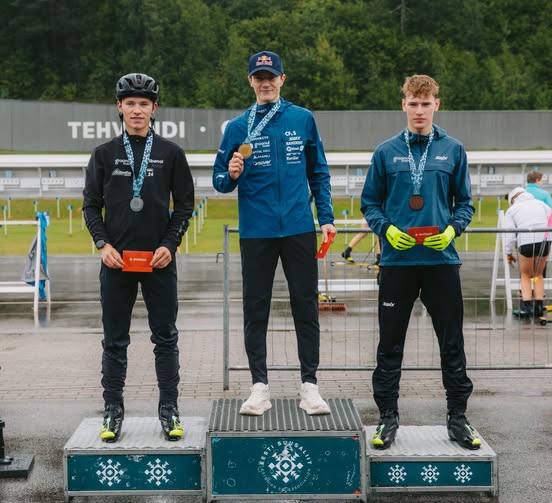 Eesti suvised MV kahevõistluses 1. Kristjan Ilves 2. Karel Pastarus